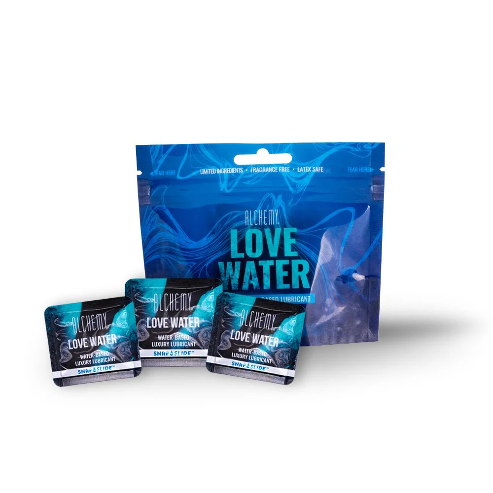 Alchemy Love Water Snap + Slide Personal Lube (16 Count)