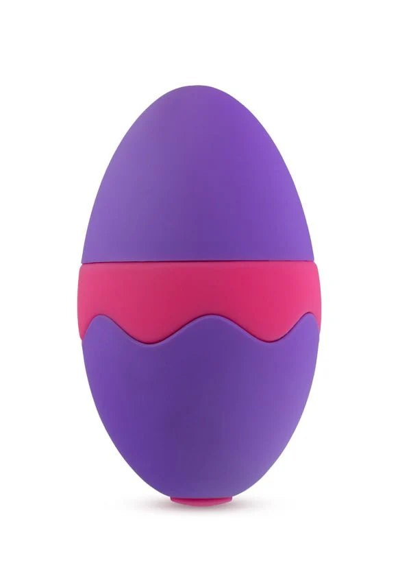 Blush Aria Flutter Tongue Purple Egg Vibrator - Image 3