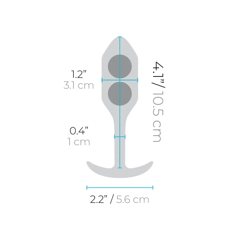 B-Vibe Snug Plug 2 - Black - Image 5
