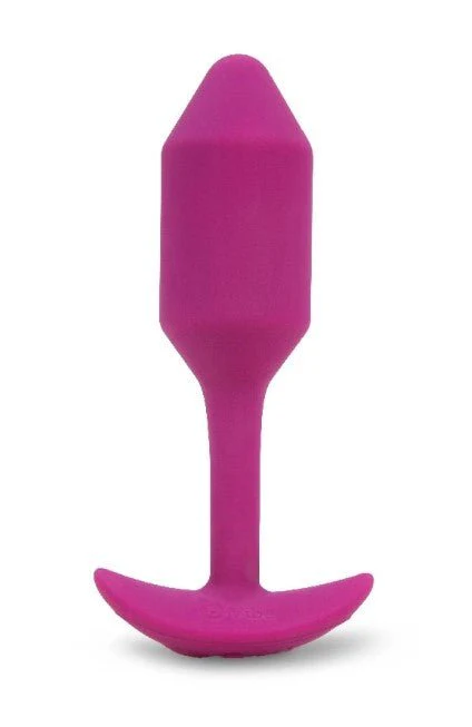 B-Vibe Vibrating Snug Plug 2 - Rose - Image 4