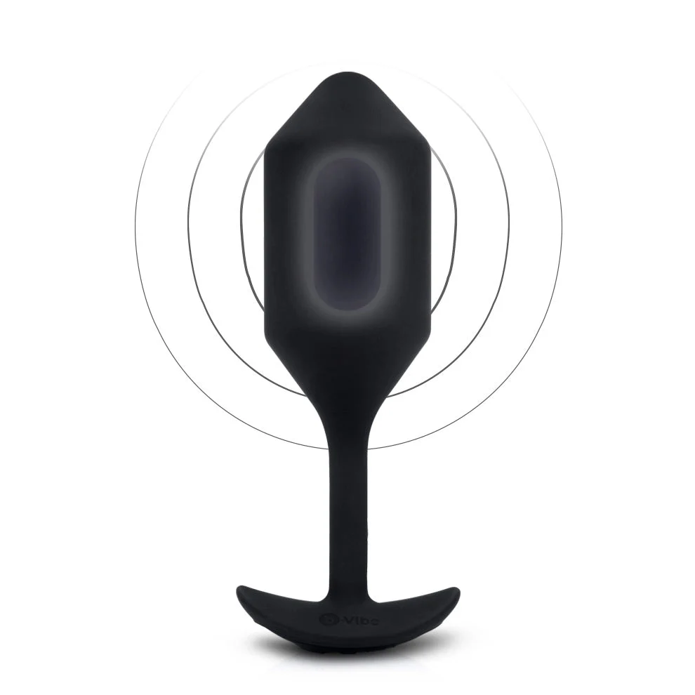 B-Vibe Vibrating Snug Plug Xl Black - Image 4