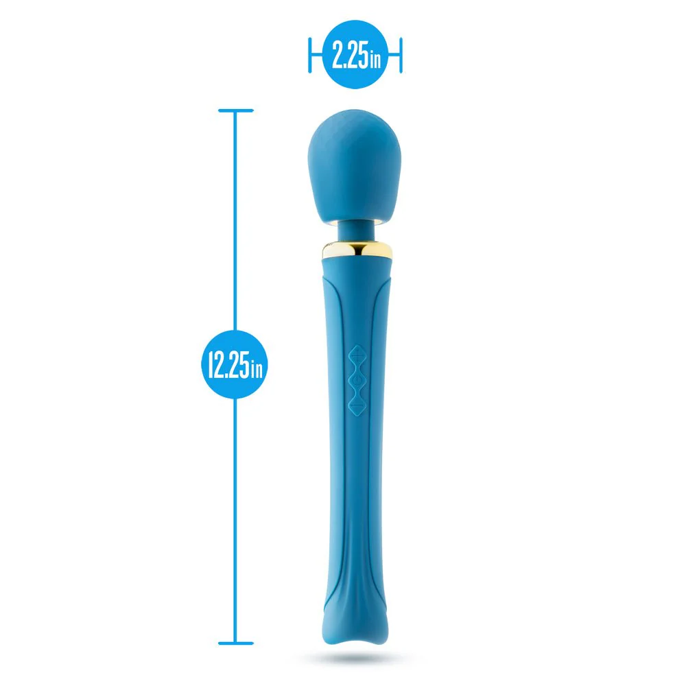 Blush Dianna Teal Wand Massager - Image 4