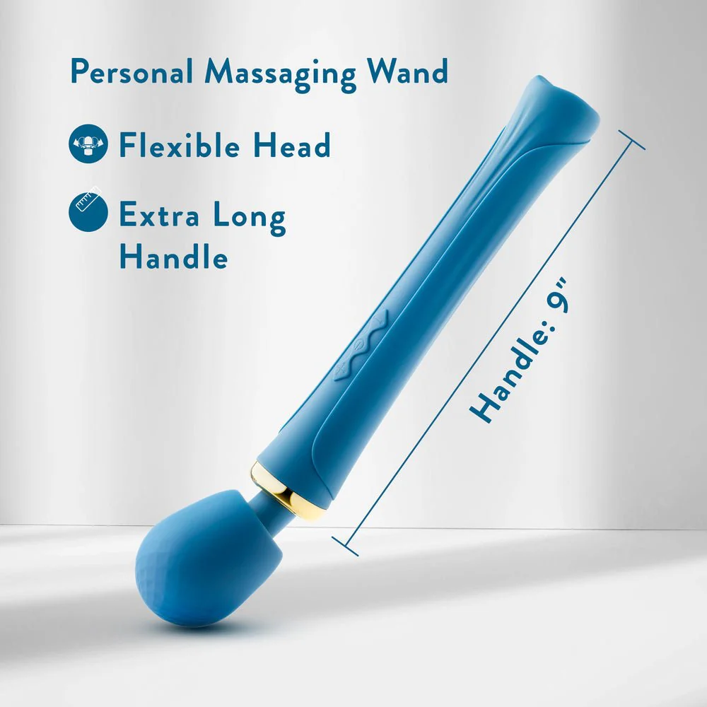 Blush Dianna Teal Wand Massager - Image 6