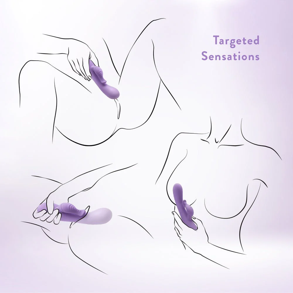 Blush Evelyn Purple Rabbit Vibrator - Image 5