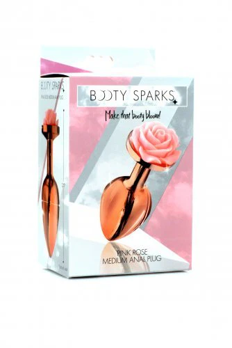 Booty Sparks Rose Anal Plug
