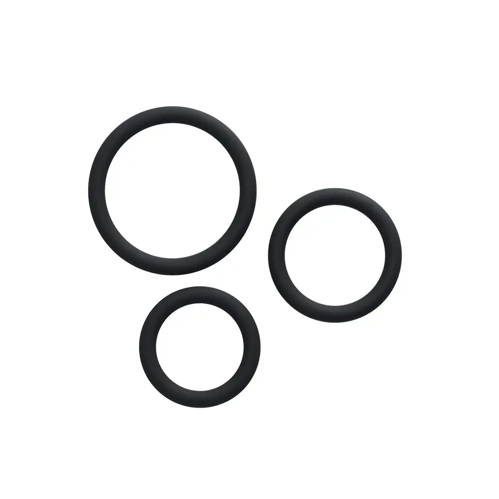 Brazzers O-Ringzz 3pc Silicone Ring Set - Image 3