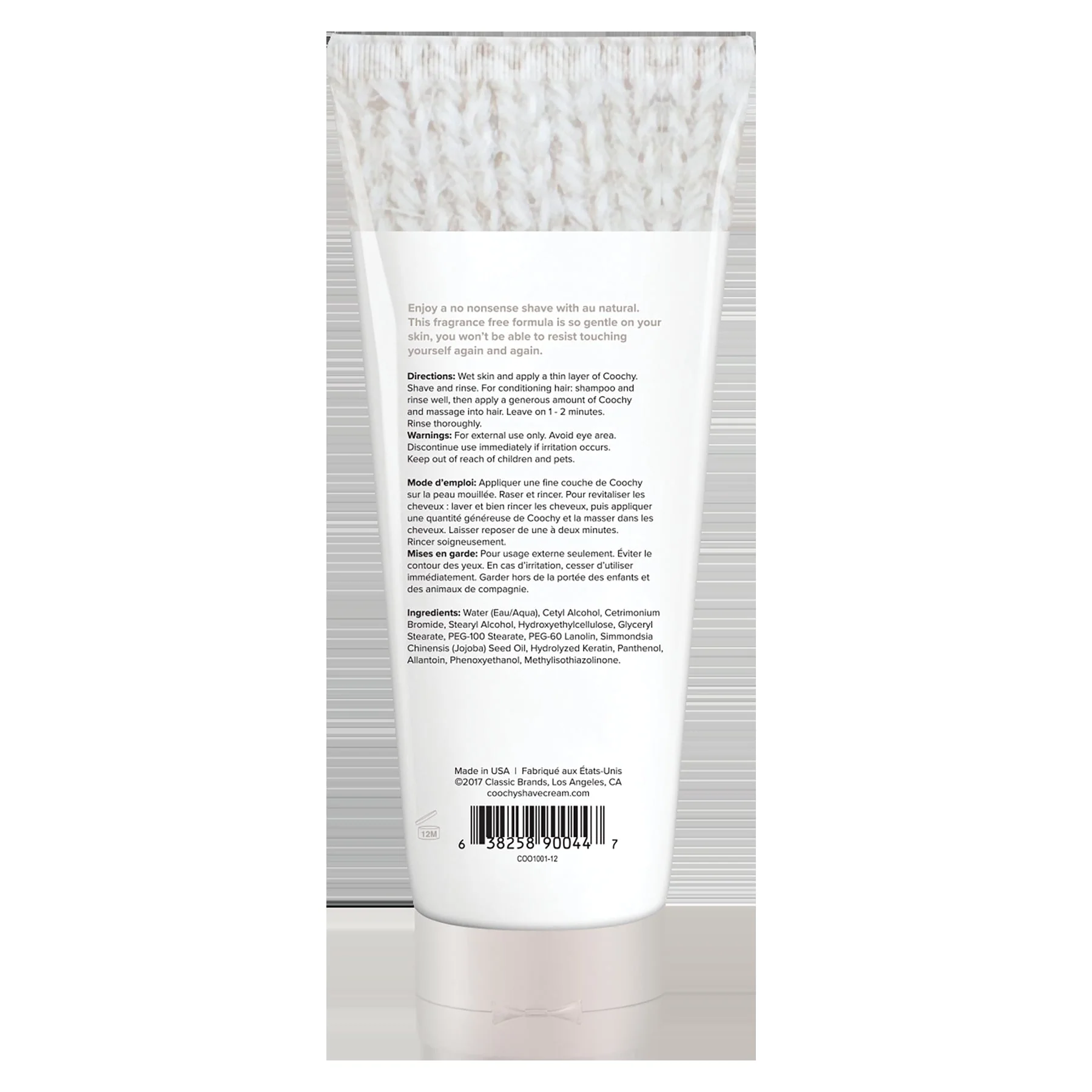 Coochy Shave Cream - Au Natural - Image 5