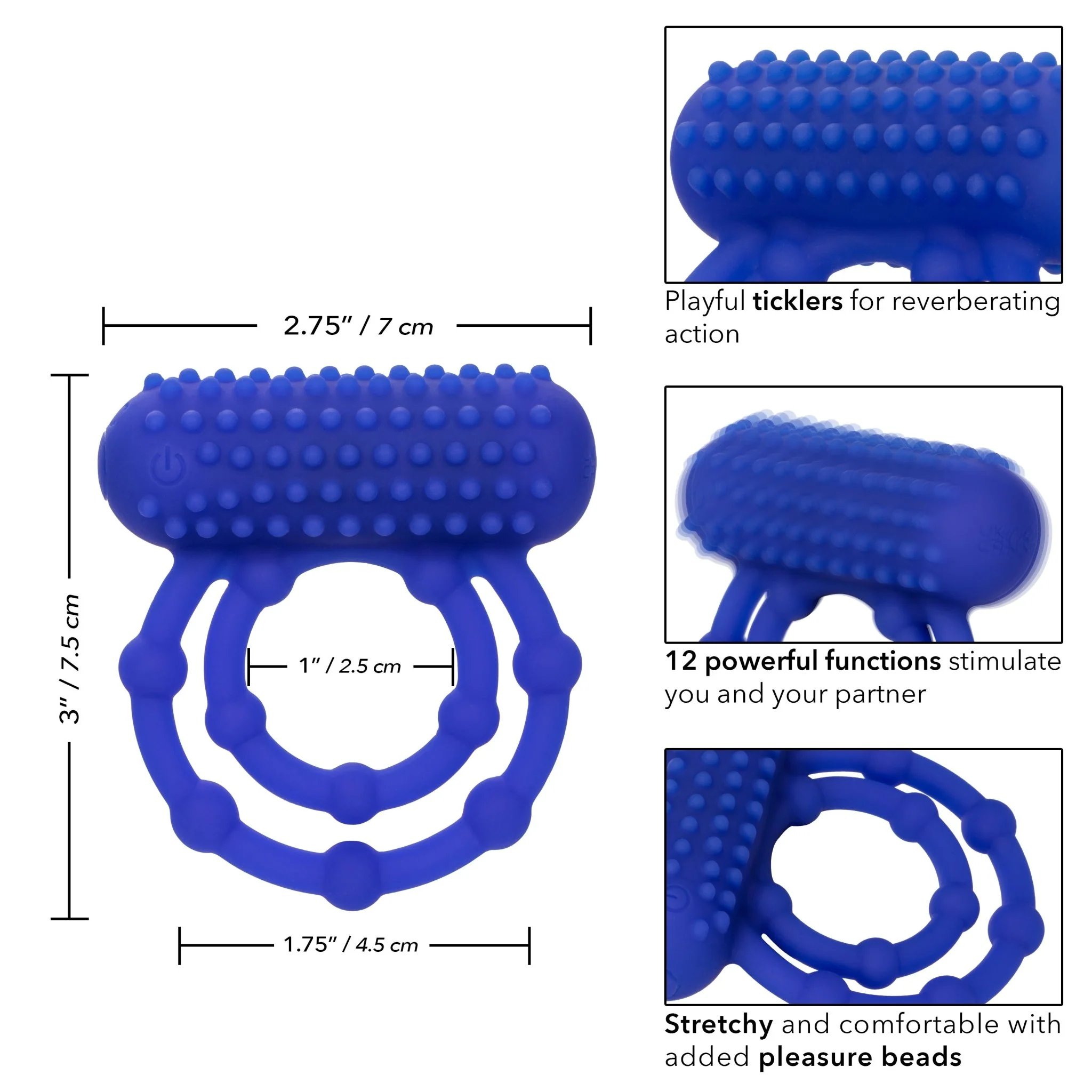 Couples Enhancers 10 Bead Maximus Ring - Image 7