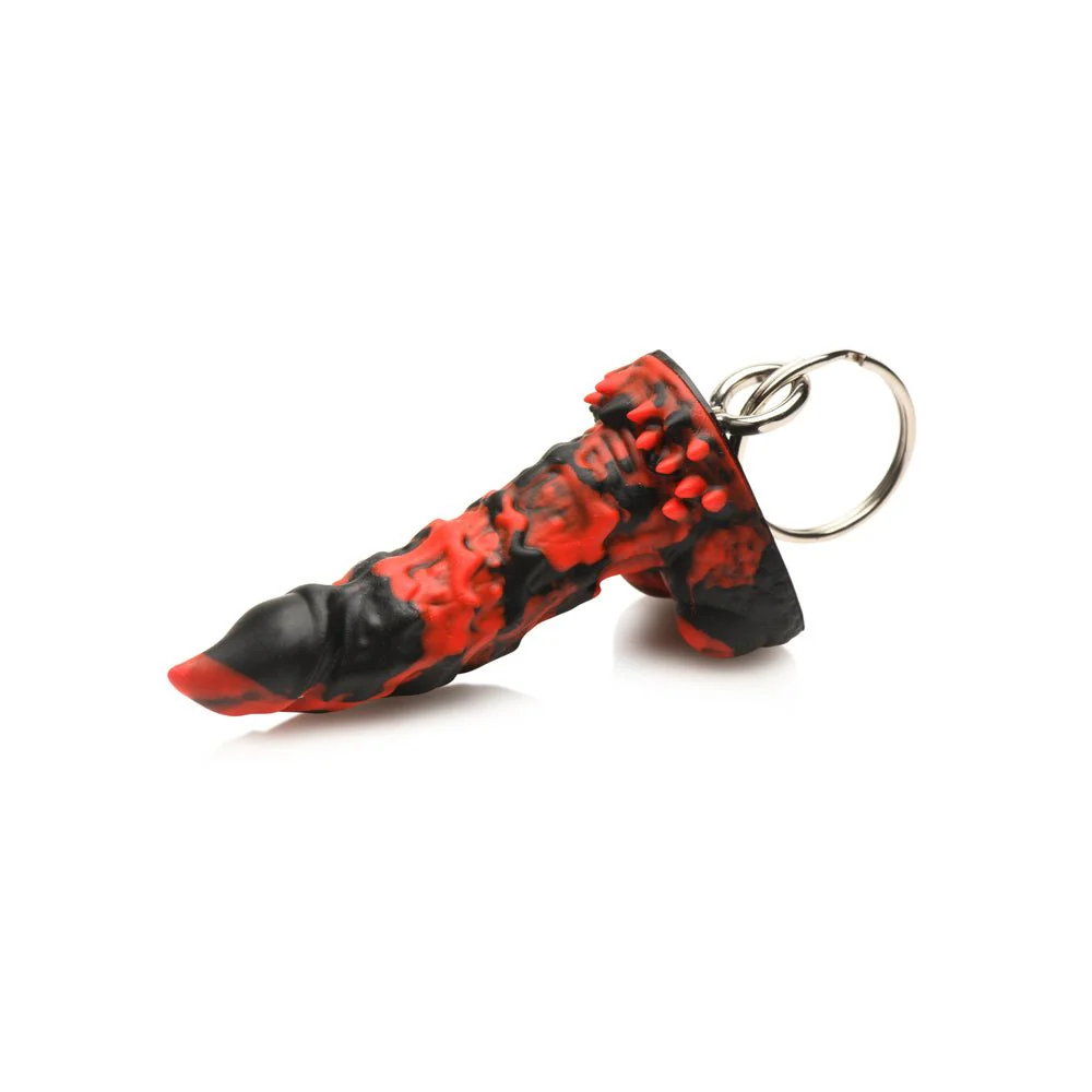 Creature Cocks Fire Demon Keychain - Image 2