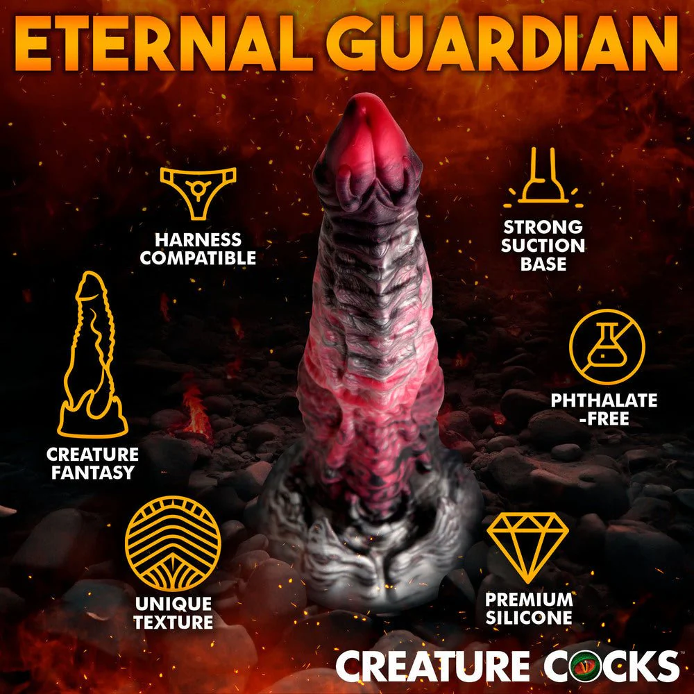 Creature Cocks Hades Silicone Dildo - Medium - Image 4
