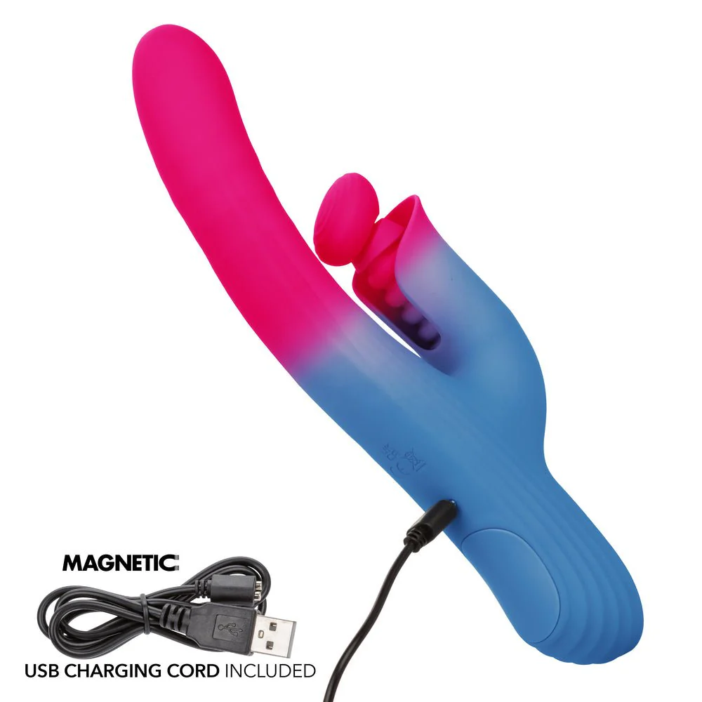 Elation Thrusting Dual Stimulator Rabbit Vibrator - Image 3