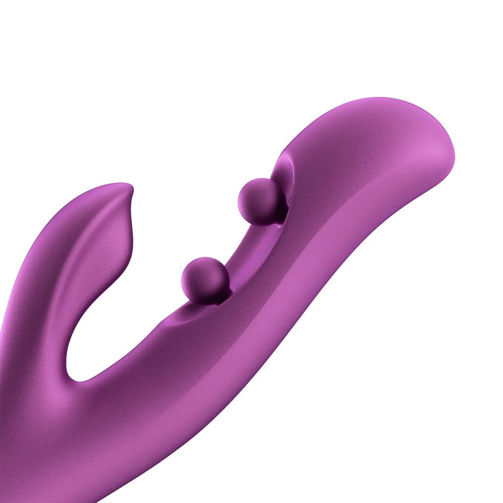 Honey Play Box Gem App-Controlled Twin Balls Rabbit Vibrator - Image 2