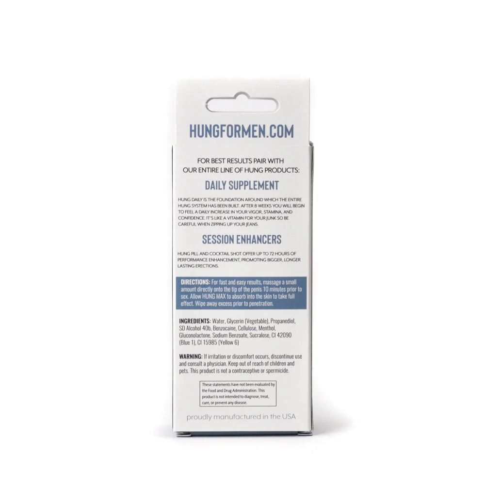 Hung Max Climax Control Gel 1oz - Image 6