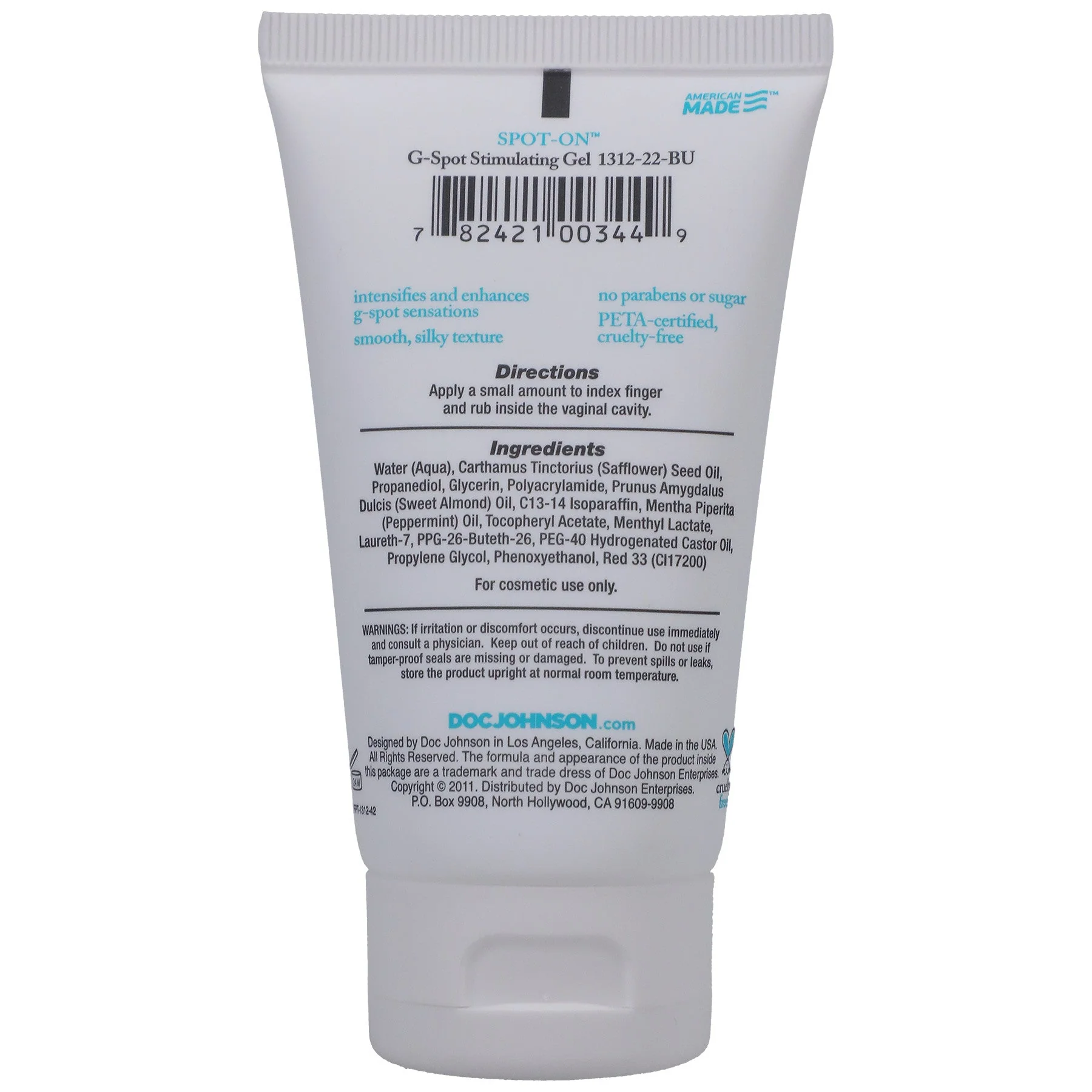 Intimate Enhancements Spot-On G-Spot Gel - Image 3