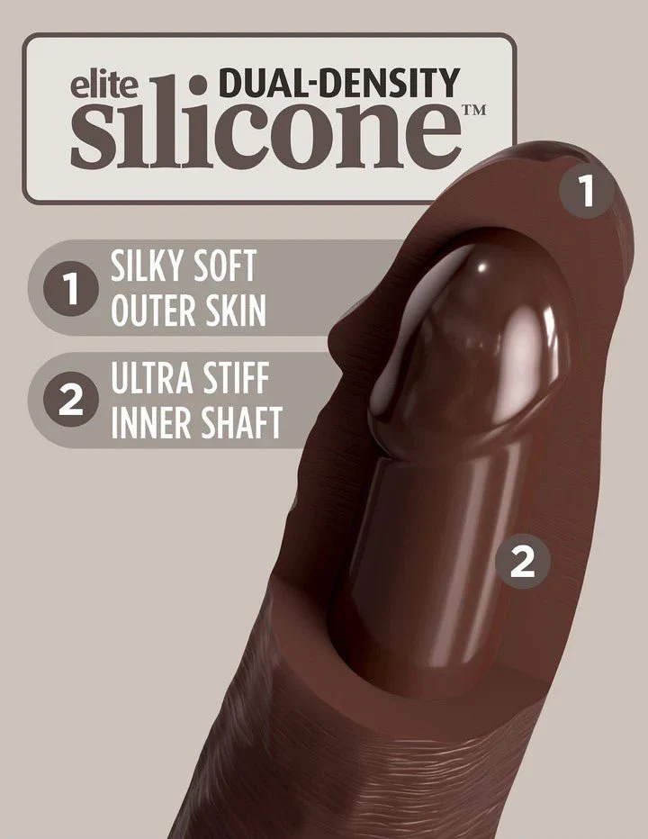 King Cock Elite 7" Dual Density Silicone Cock - Image 9