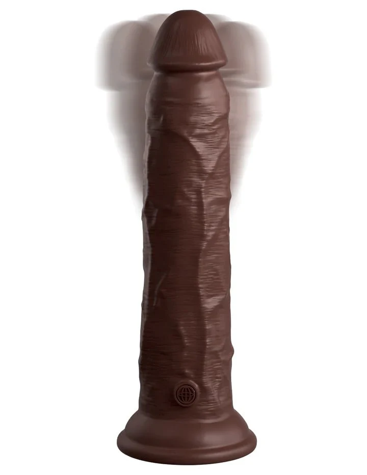 King Cock Elite Dual Density Vibrating Silicone Cock - Image 4