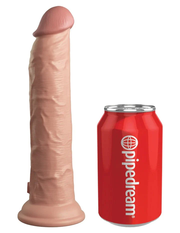 King Cock Elite Dual Density Vibrating Silicone Cock - Image 8