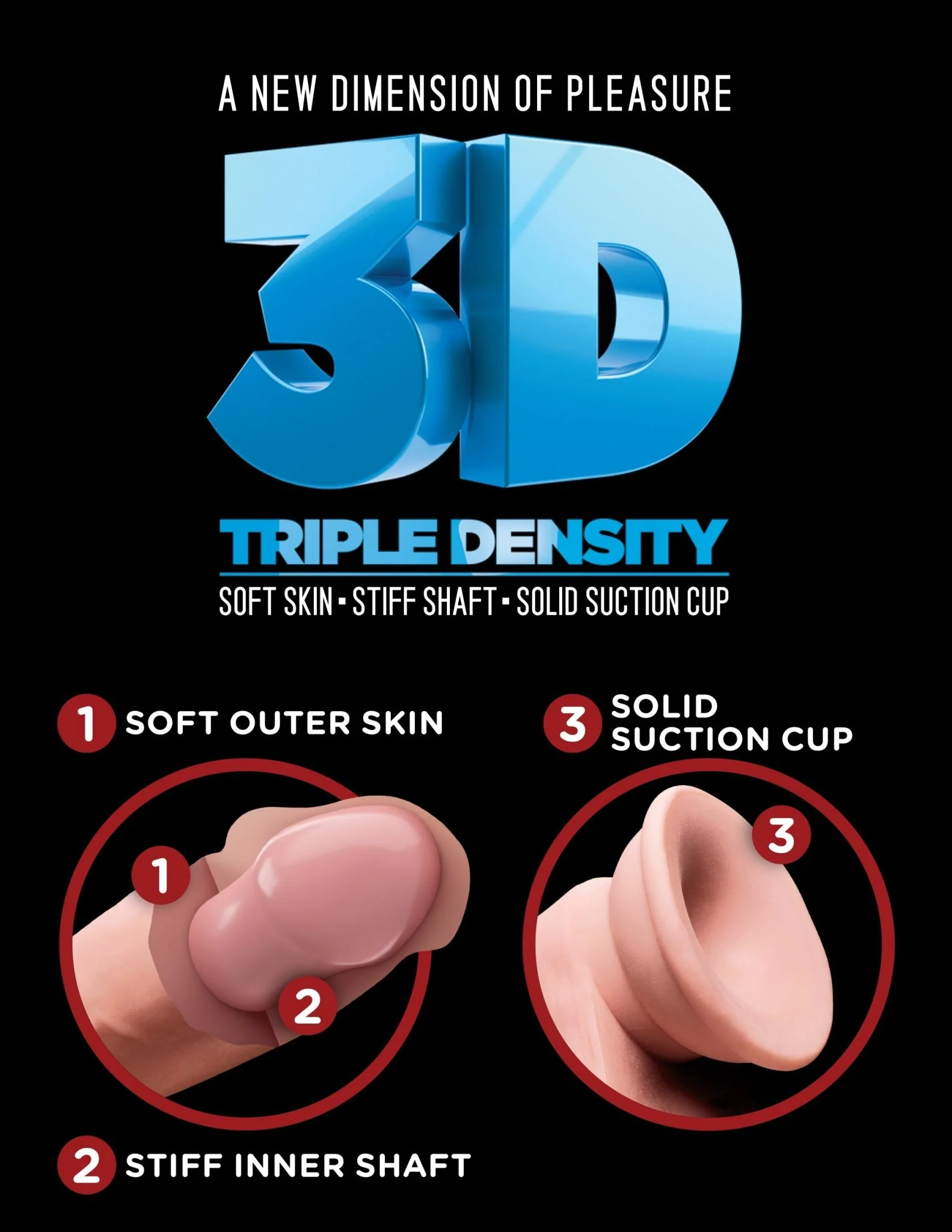 King Cock Plus Triple Density Cock - Image 23