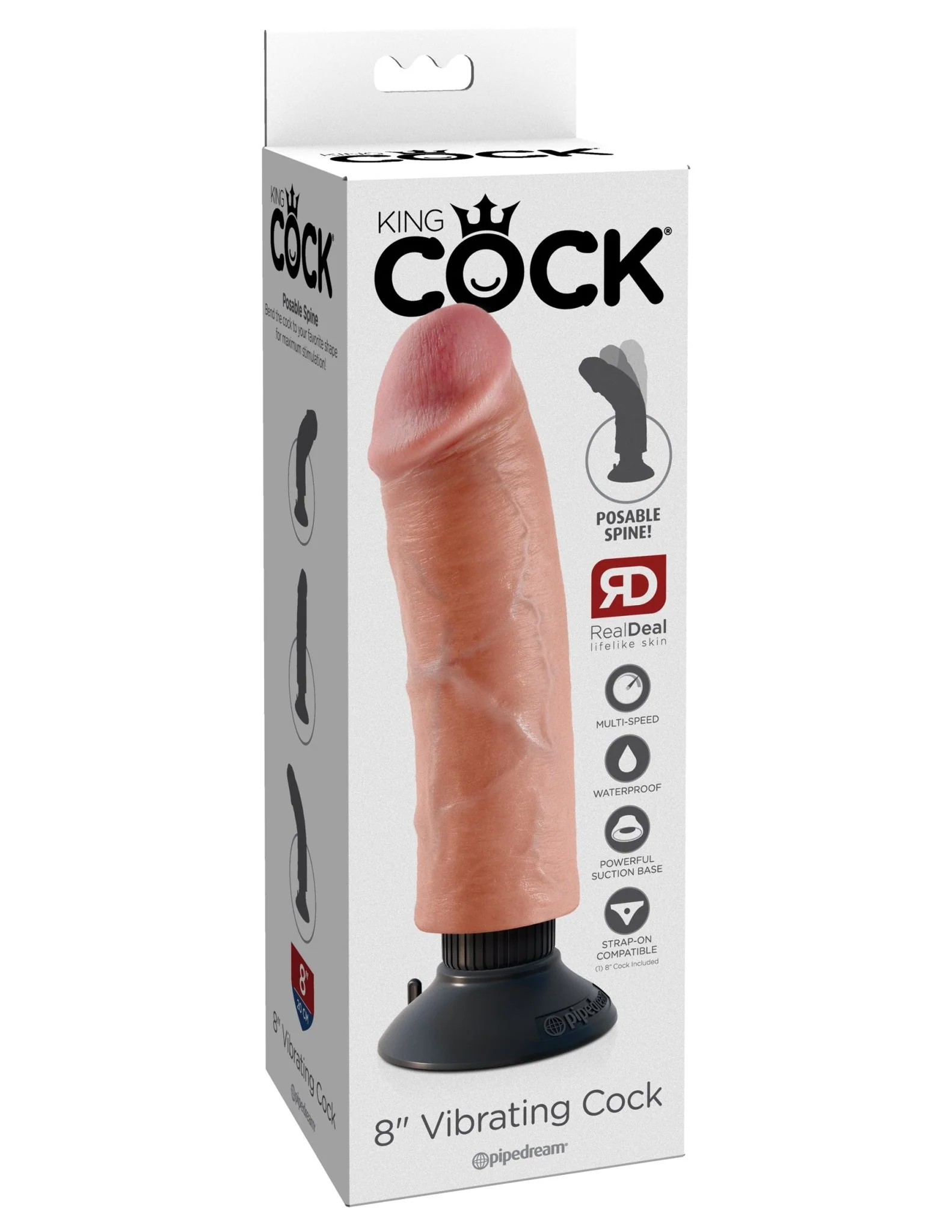 King Cock Vibrating Dildo - Image 5