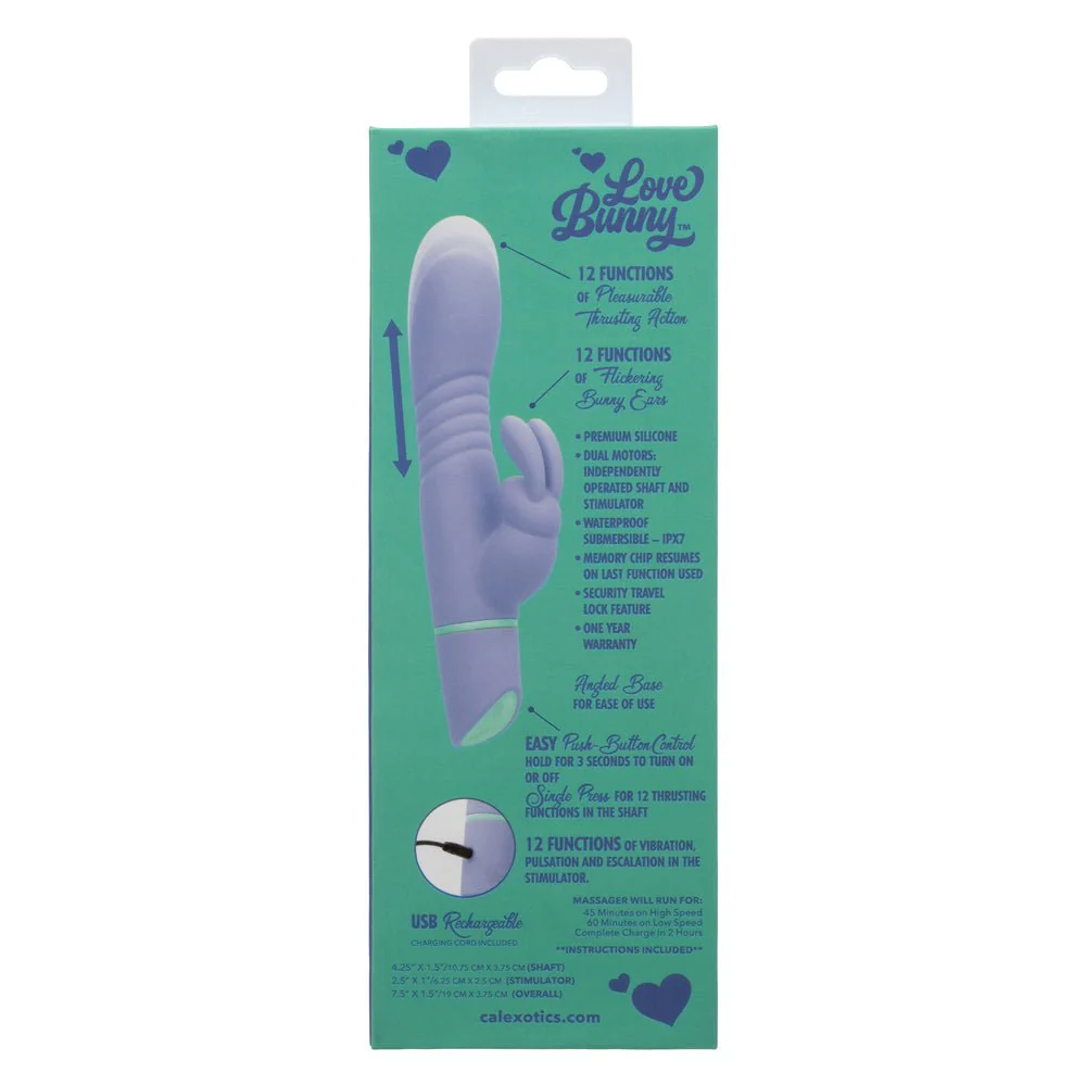 Love Bunny Thrusting Bunny Rabbit Vibrator - Image 9