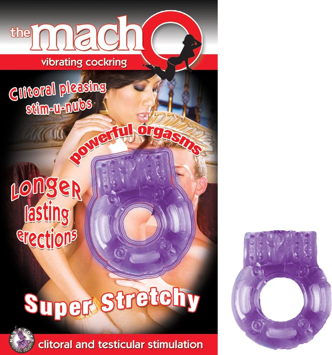 Macho Collection Vibrating Cock Ring - Image 2