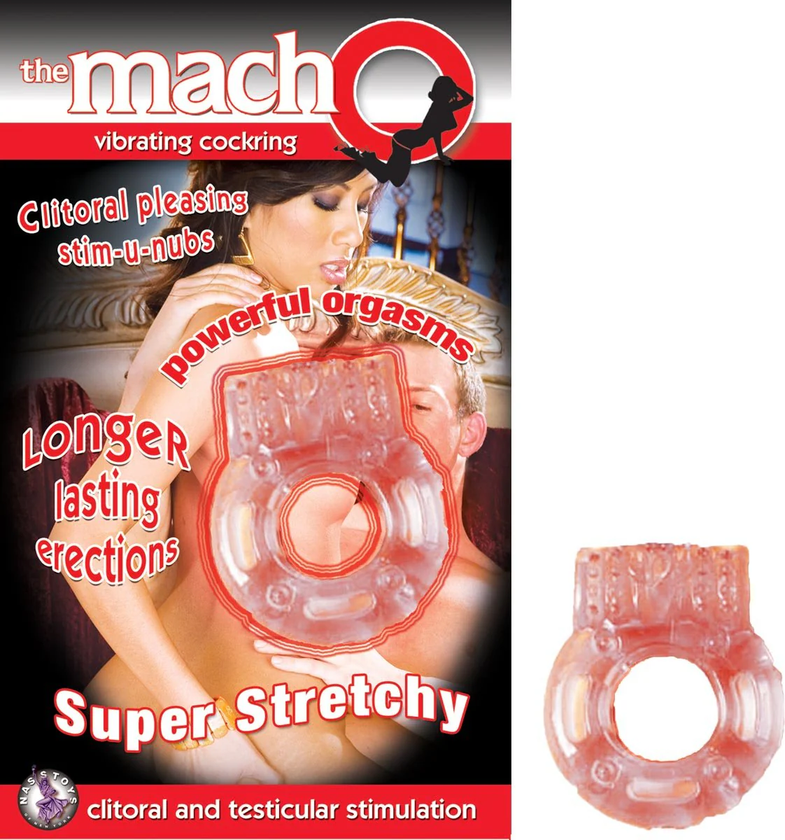 Macho Collection Vibrating Cock Ring - Image 3