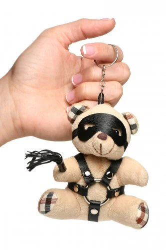 Master Series BDSM Teddy Bear Keychain - Image 2