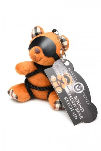 Master Series Rope Teddy Bear Keychain