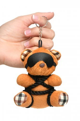 Master Series Rope Teddy Bear Keychain - Image 2