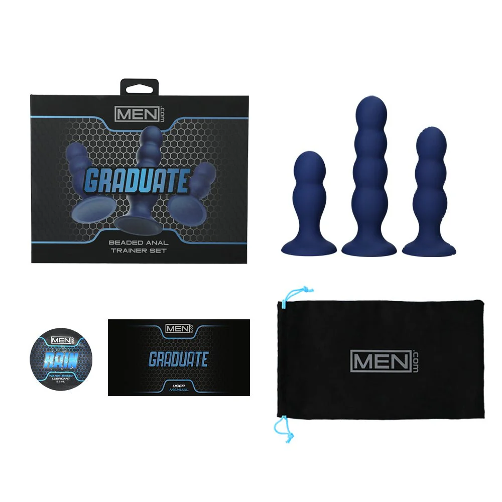 Men.com Graduate Beaded Anal Trainer Kit - Image 3