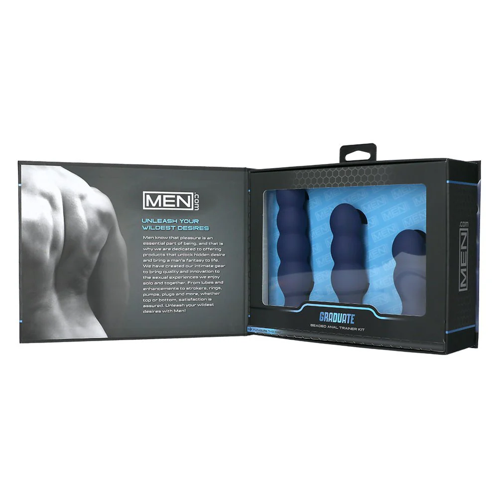 Men.com Graduate Beaded Anal Trainer Kit - Image 5