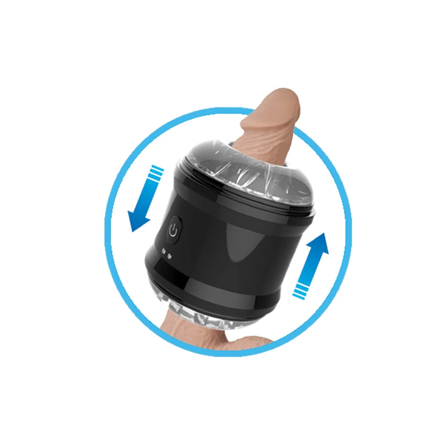 Dynamo Vibrating Masturbator Cylinder - Image 4