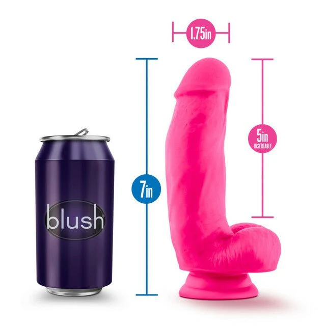 Neo Silicone Dual Density Cock With Balls - Image 24