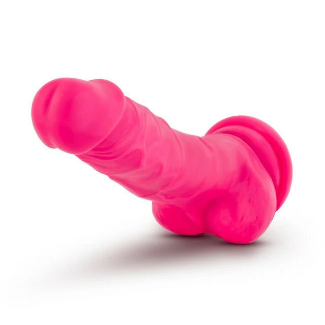 Neo Silicone Dual Density Cock With Balls - Image 36
