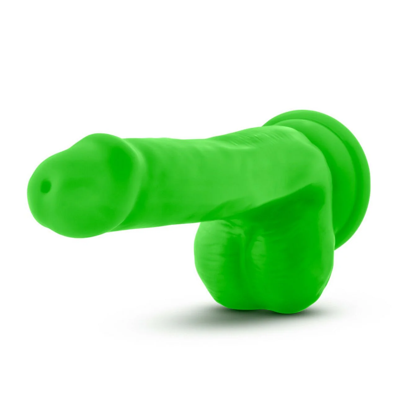Neo Silicone Dual Density Cock With Balls - Image 6