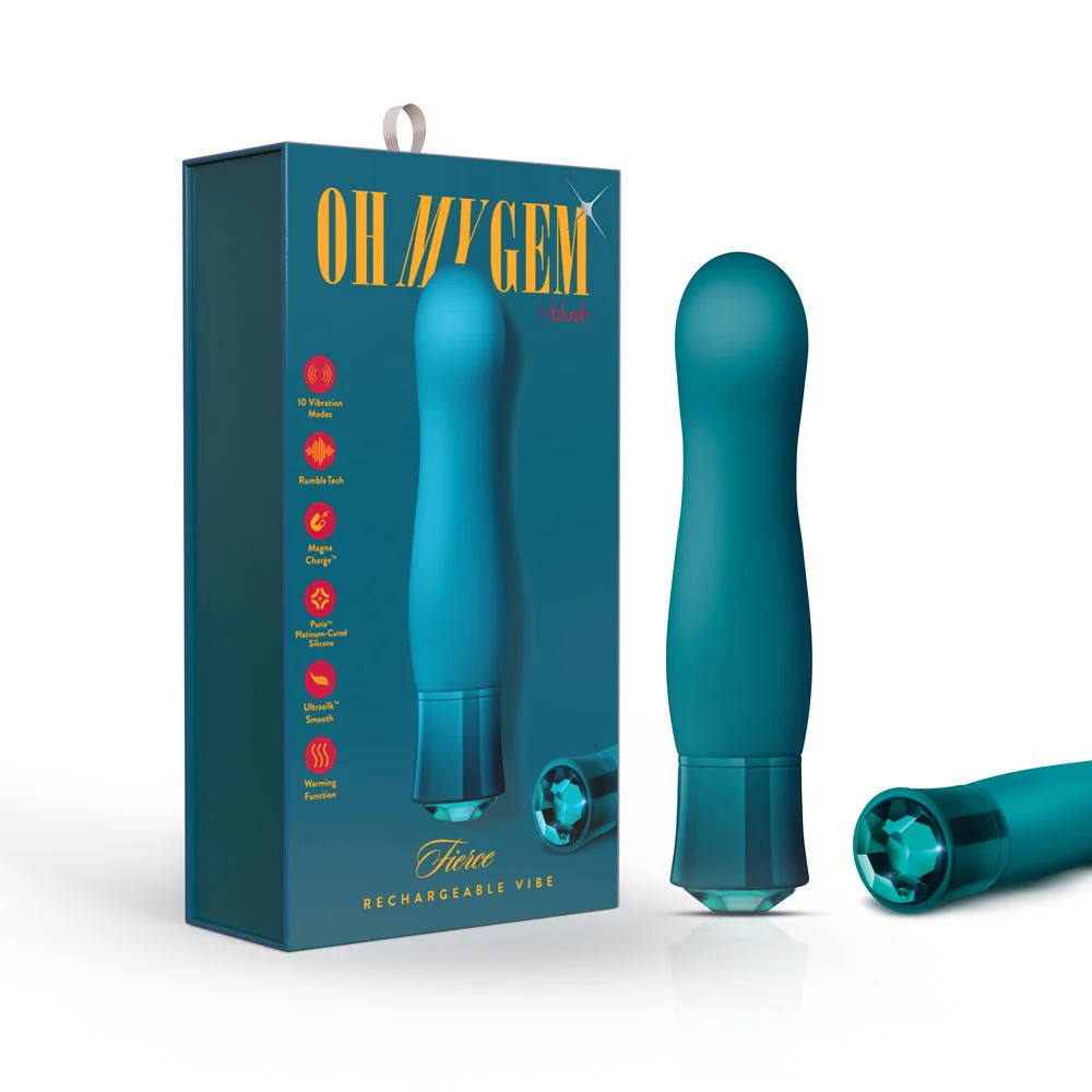 Blush Oh My Gem Fierce Blue Topaz Bullet Vibrator - Image 5