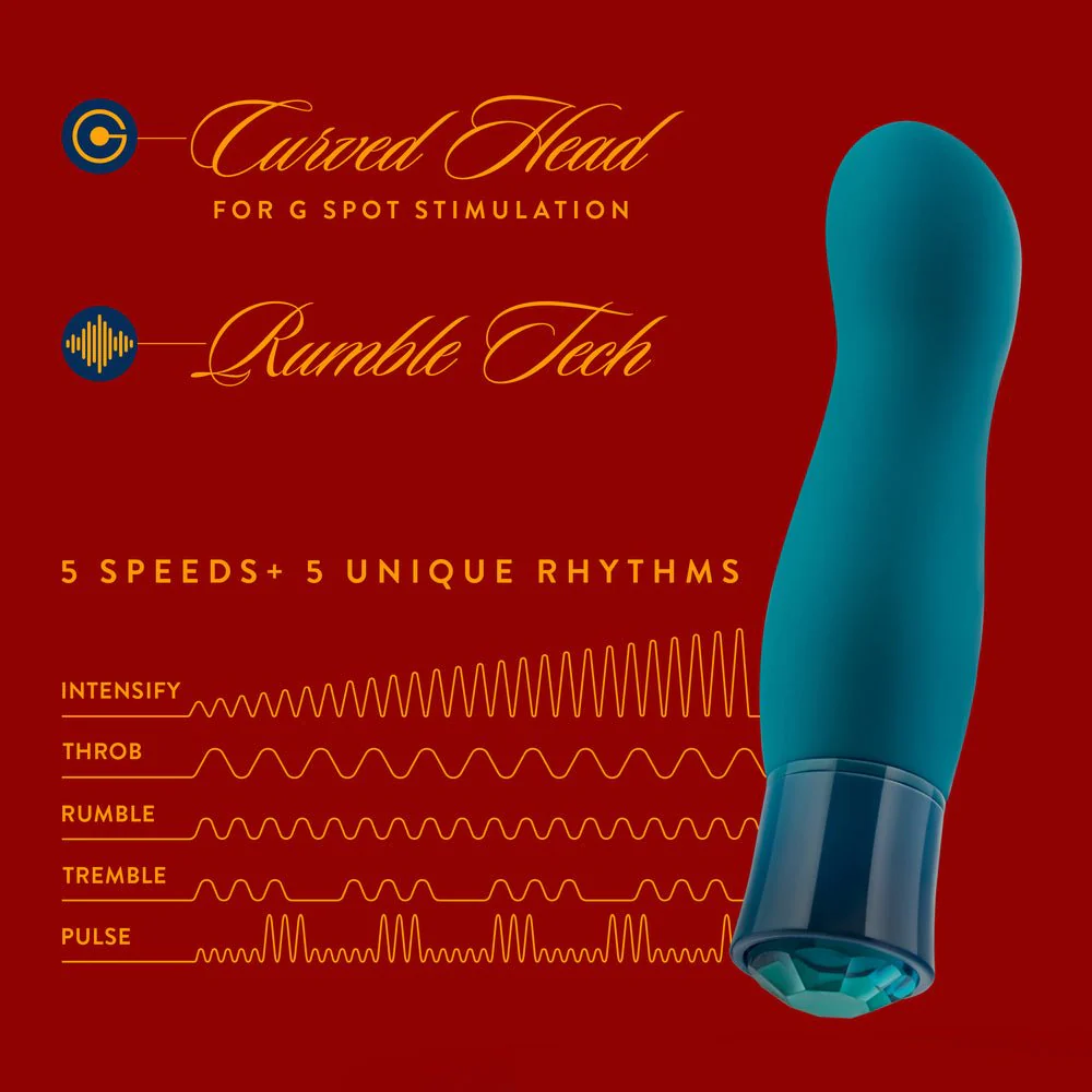 Blush Oh My Gem Fierce Blue Topaz Bullet Vibrator - Image 7