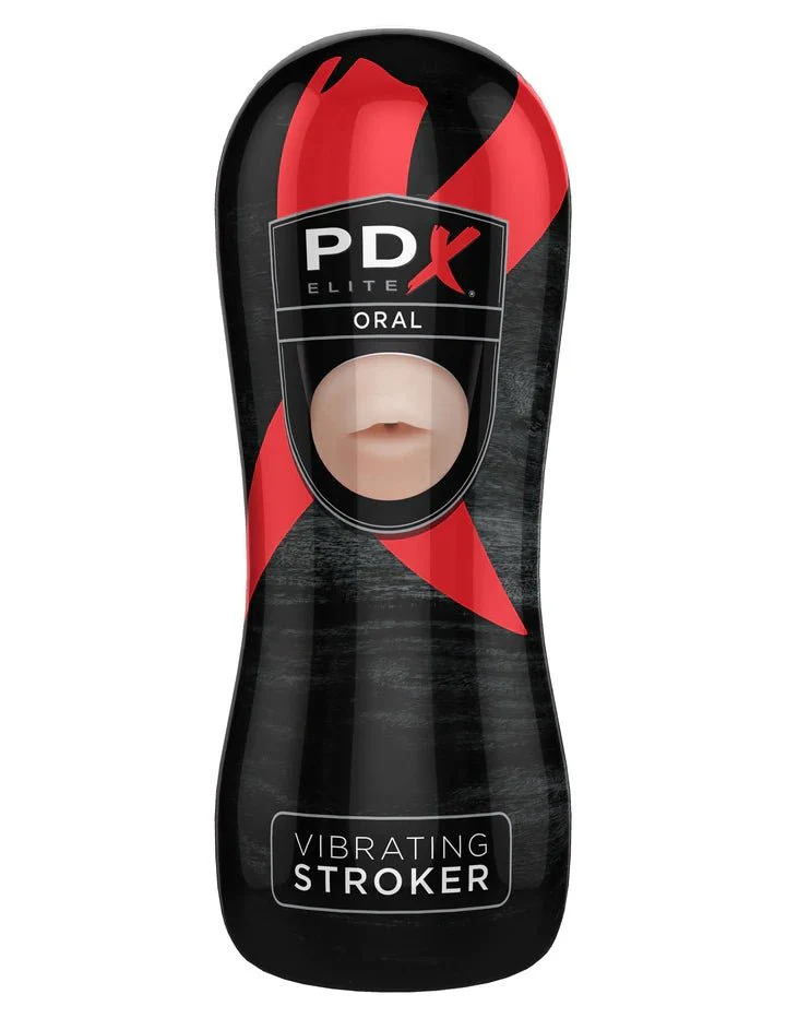 PDX Brands Vibrating Oral Stroker