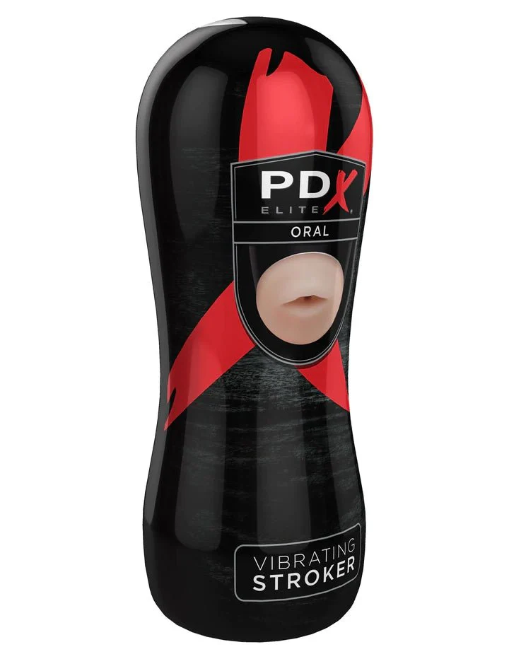 PDX Brands Vibrating Oral Stroker - Image 2
