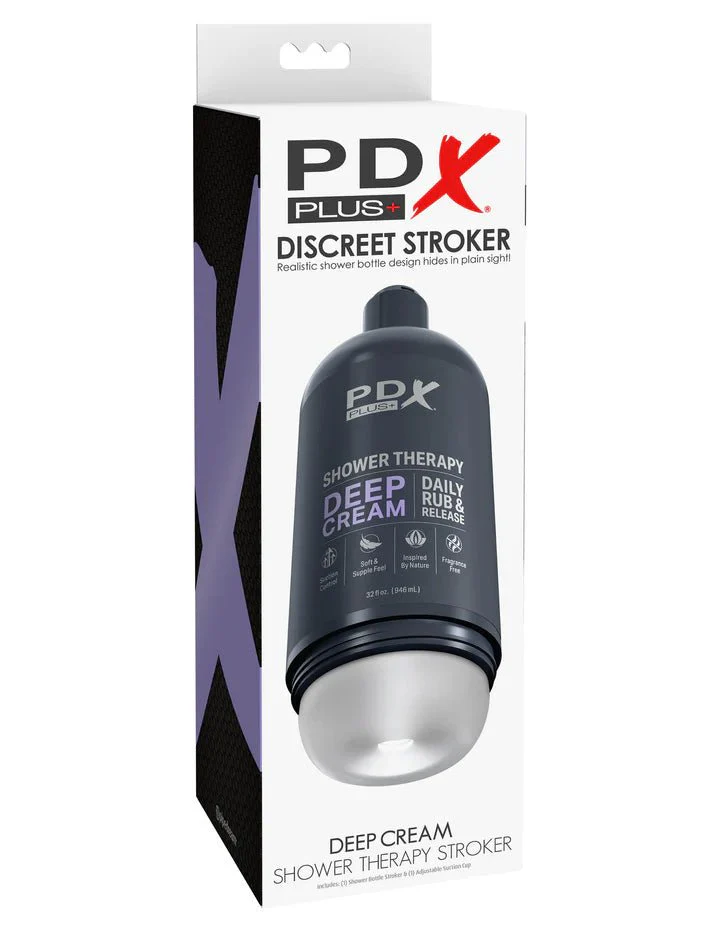 PDX Shower Therapy - Deep Cream Stroker