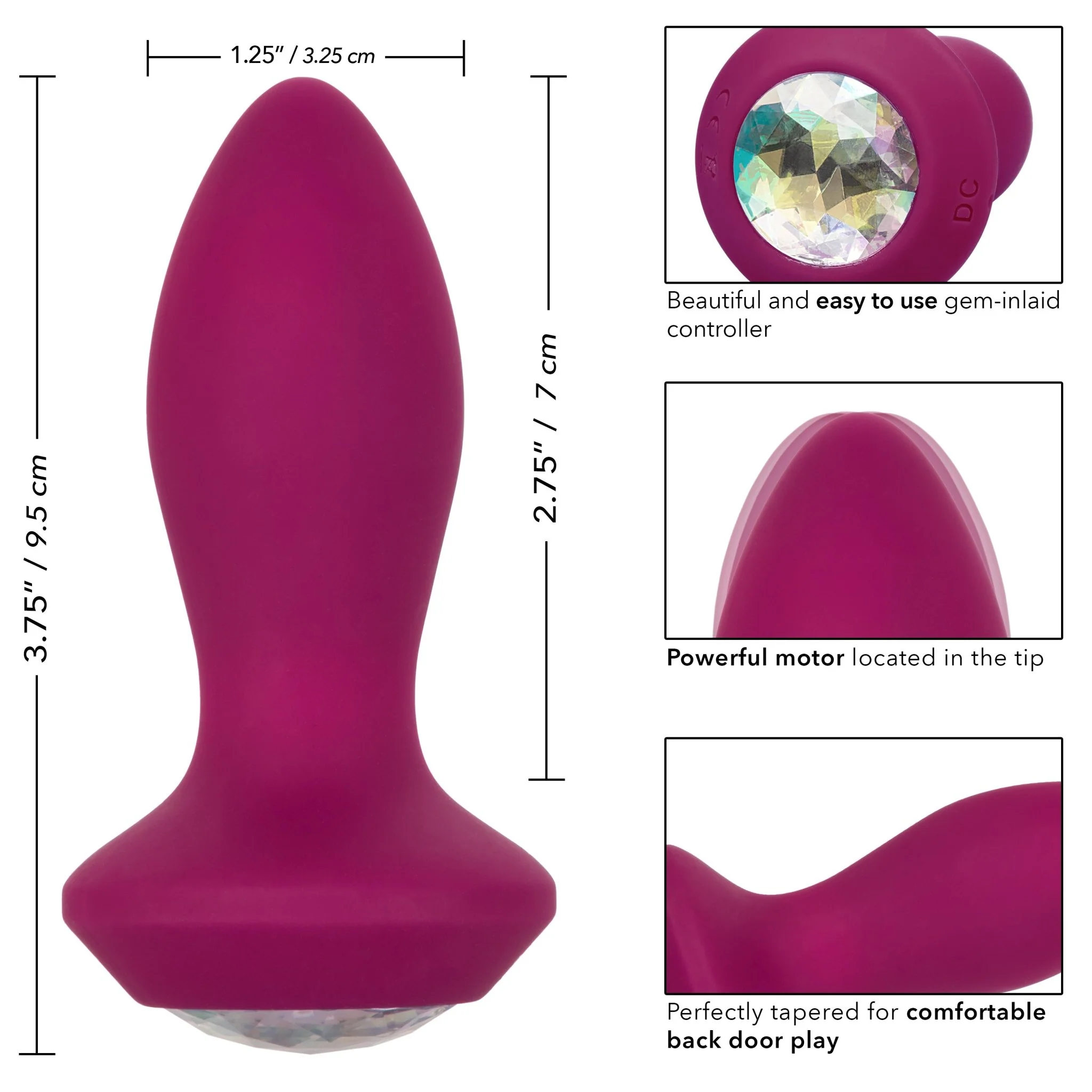 Power Gems Vibrating Crystal Petite Probe - Image 7